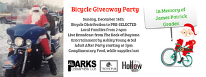 Holiday Bicycle Giveaway Party