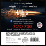 black pepper and sea salt beef jerky ingredients hollowpoint jerky