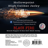 black pepper and sea salt beef jerky ingredients hollowpoint jerky